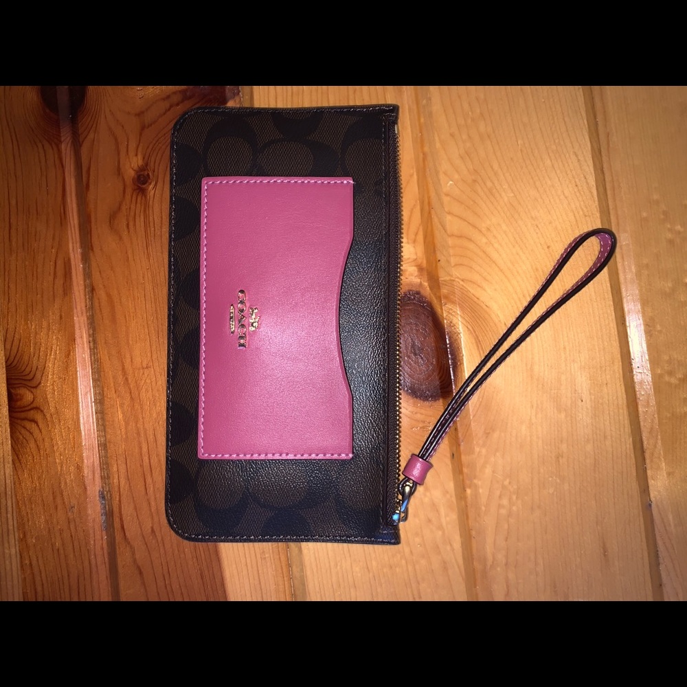 Coach slim wallet